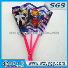 Hot folding fan, PP advertising hand-held from factory